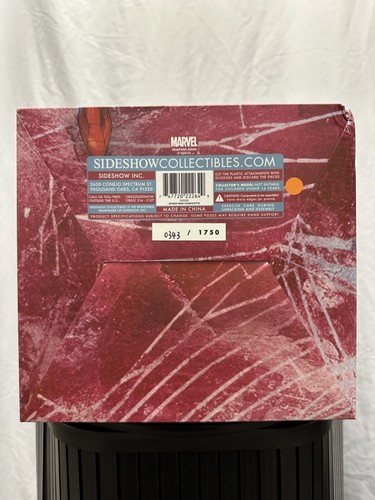 Sideshow EXCLUSIVE J. Scott Campbell SPIDER-MAN Comiquette NEW RARE US SELLER - Picture 4 of 22