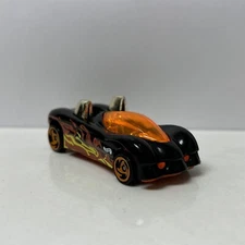 1998 Hot Wheels 1/64 Scale Volcano Blowout Loose Black Power Pipes