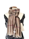 °Classic Brit Chic!° Elegant BURBERRY Cashmere & Merino Wool SCARF Check Pattern