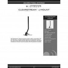 Antennas Direct CJMOUNT ClearStream J-Mount with Mounting Hardware