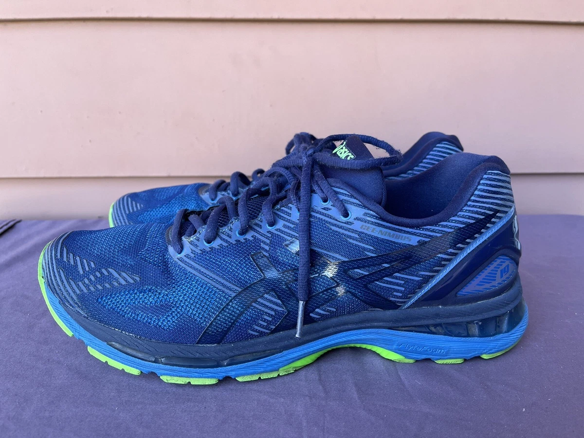 RARE EUC ASICS Gel-Nimbus 19 US Blue Running Shoes T7C3N-4943 D6 | eBay