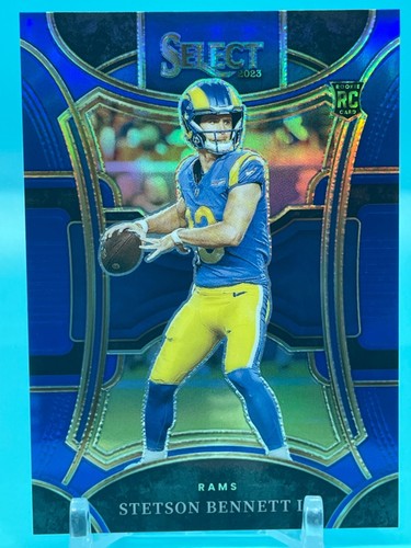 2023 Select Stetson Bennett IV Blue Prizm /99 Suite Level Rams🔥🔥