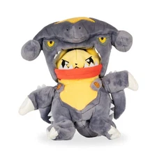 Pokemon Pikachu Garchomp Hoodie Cosplay Poncho Plushie 9" Cute Soft Plush Toy 