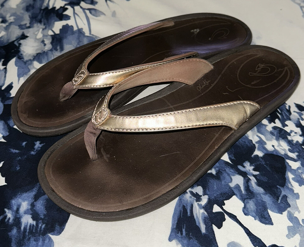 olukai ladies flip flops