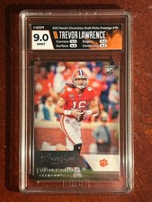 2021 Panini Chronicles Draft Picks Trevor Lawrence #79 Rookie RC HGA 9 MINT