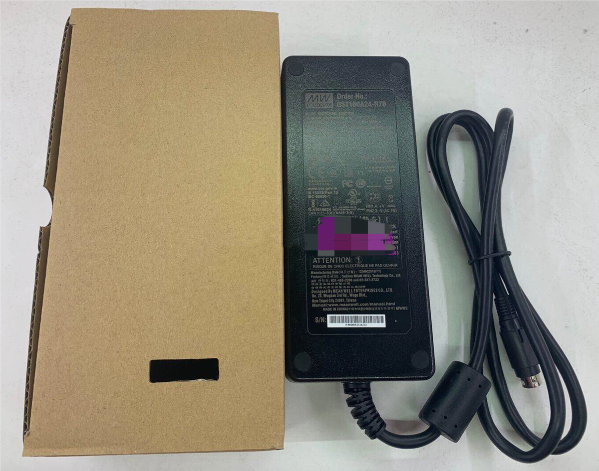 1PCS new 3 plug PFC power adapter GST160A24-R7B 160W 24V 6.67A