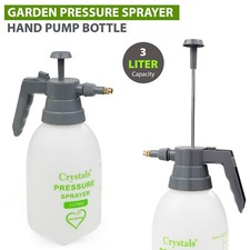 3L Garden Pressure Sprayer Portable Hand Pump Chemical Weed Spray Water Bottle
