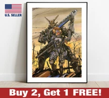 Appleseed Intron Depot Poster 18" x 24" Print Masamune Shirow Art Wall Decor 2