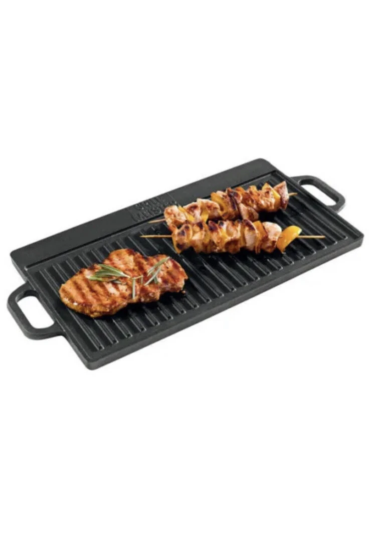 Cast Iron Griddle premium quality 50.5cm Grillmeister