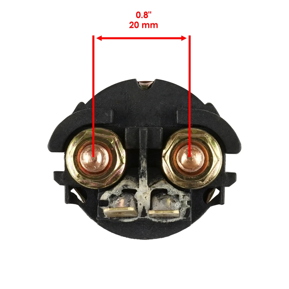 Relé solenoide de arranque para Kawasaki KLR650 KLR 650 1992-2007 Foto 3 de 4