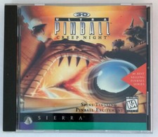 3D Ultra Pinball Creep Night PC / Mac Sierra CD Game with manual