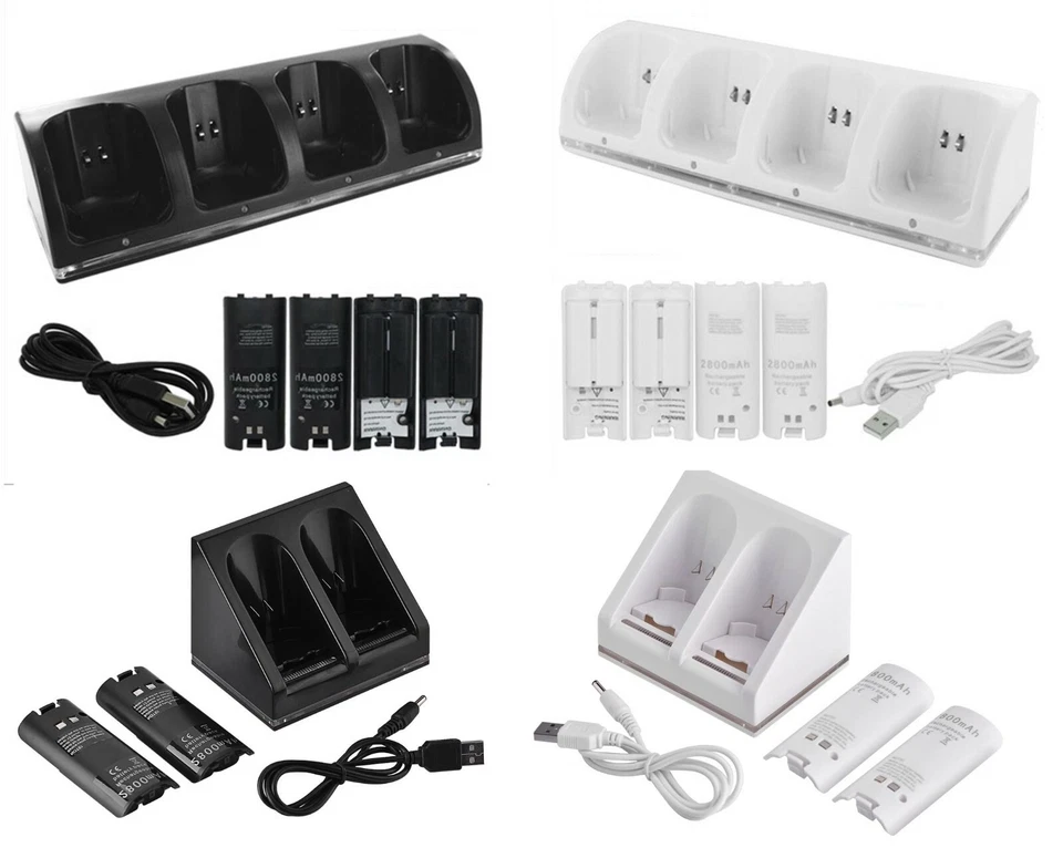 Remote Fernbedienung Controller, Nunchuk ver. Farben - Nintendo Wii (NEU) 🆕✅ - Bild 2 von 3