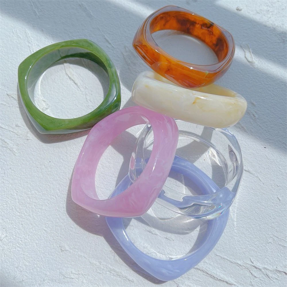 Acrylic bangles deals