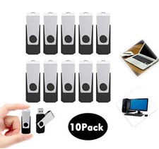 10PCS 16G 32GB Swivel USB 2.0 Flash Drive Folding Pen Drive Enough Memory Sticks