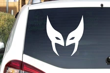 Wolverine Mask - CNC cut Decal Vinyl Sticker-Pic from multi colors!