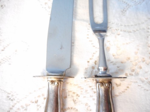 Rondo by Gorham Sterling Silver CARVING SET - Picture 3 of 8