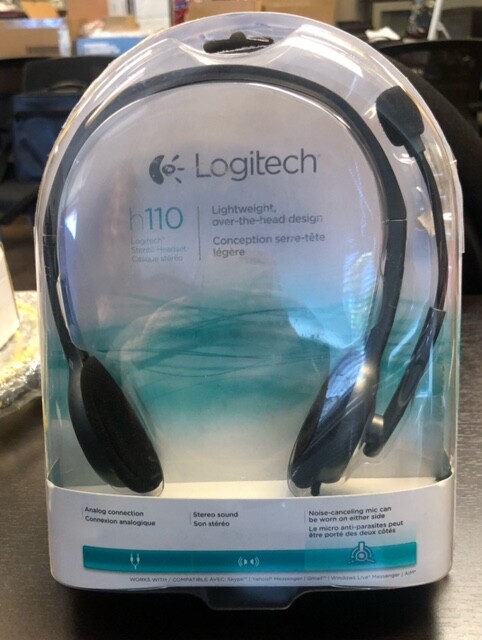 logitech stereo h110 logitech price