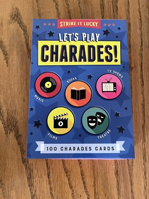 Charades Cards - 3 or More Players