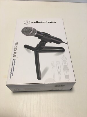 Audio-Technica ATR2100X-USB Cardioid Dynamic USB/XLR Microphone