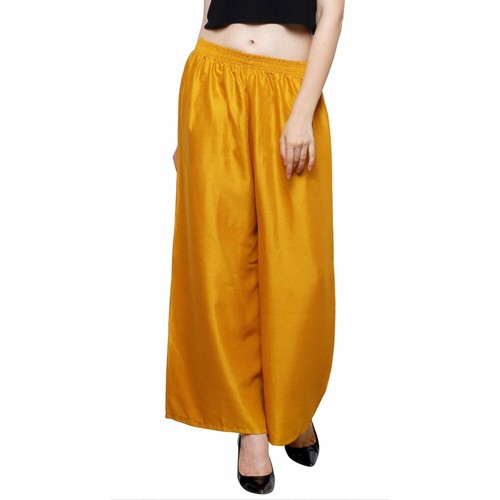Rayon Pant Designer Palazzo Women Plazo 