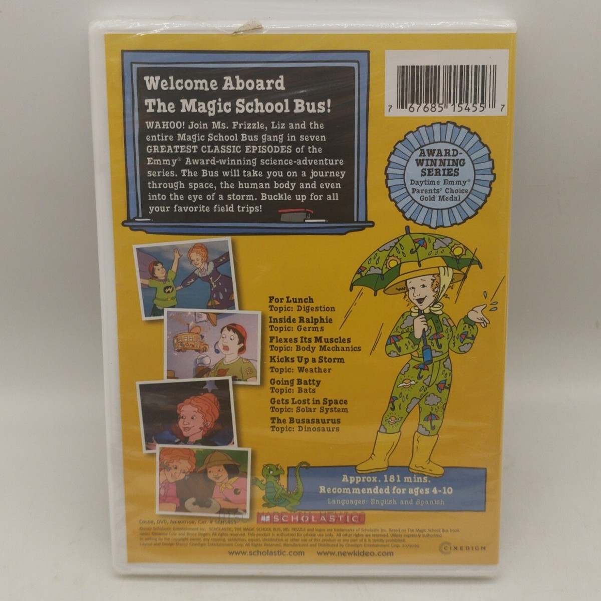 The Magic School Bus: Greatest Original Episodes Rare New | eBay