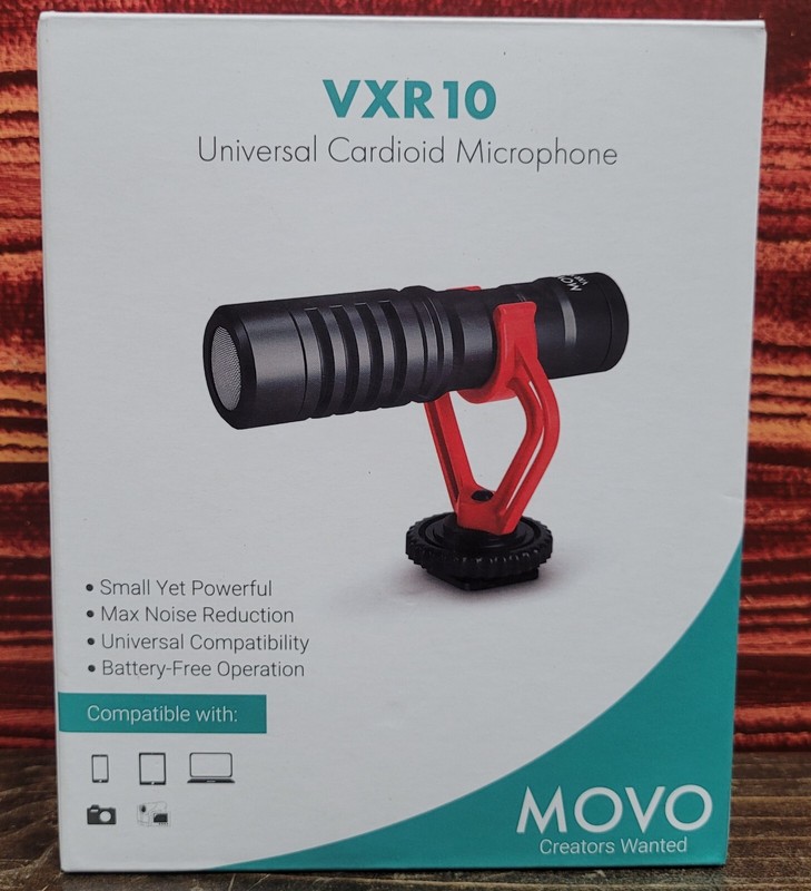 Movo Universal Cardioid Microphone (VXR10) (NEW)