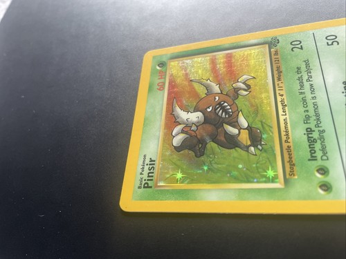 Pokémon TCG Pinsir Jungle 9/64 Holo Unlimited Holo selten WOTC LP/NM - Bild 5 von 12