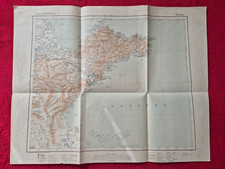 Deutsche Kolonie - Karte von Ost-China/ Tsingtau, original von 1901/ 1904
