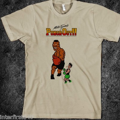 MIKE TYSON PUNCHOUT T-SHIRT, NES, VIDEOGAME, BOXING, RETRO, TANK TOP, HOODIE