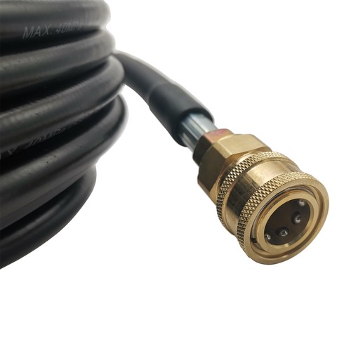 High Pressure Washer Hose 25/50/100' 5800PSI 3/8" QC Power Washer Extension Tube - Picture 8 of 15