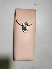 Leather Case for Meters 8" X 3" X 2" Hand Made Compatible to Ideal 61-010