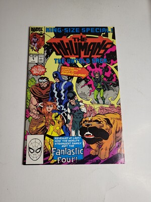 Inhumans Special #1: ''Remembrances Of Revolutions Past!'' Marvel 1990 NM