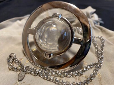 Vivienne Westwood Old Giant Orb Silver Vintage Fashion Accessories