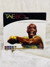 Tae Bo Live VHS 1999 4 Tape Pack Billy Blanks Sealed New Exercise Work