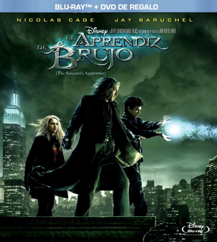 El Aprendiz de Brujo (2ª Mano) 2 Discos Blu-ray + DVD Nicolas Cage Región B L-48