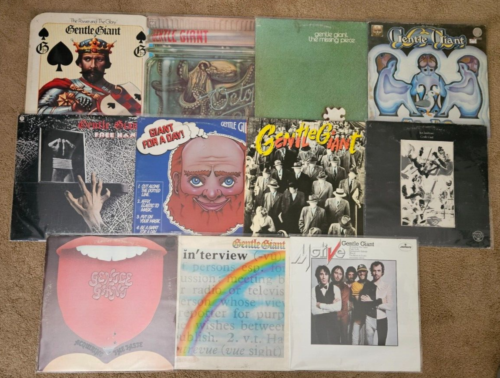 GENTLE GIANT LP COLLECTION OF (11) SEE & READ - Picture 1 of 12