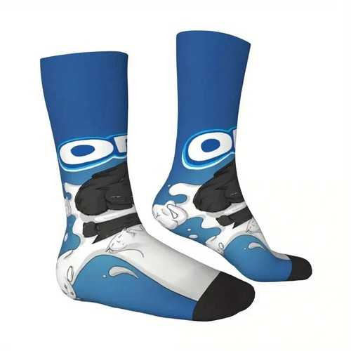Herren Oreo Biscuit Funky 3D-gedruckte Cartoon Figur Neuheit Socken UK 6-11 - Bild 3 von 5