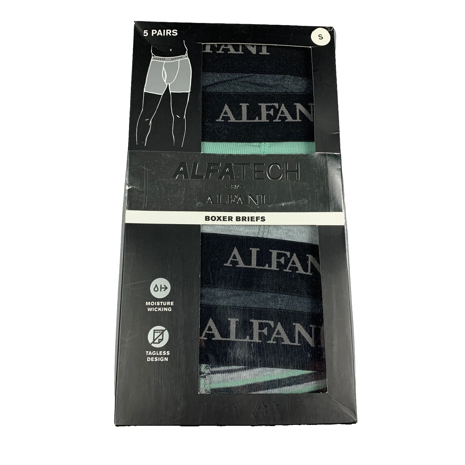 Calzoncillo boxer para hombre Alfani Multicolor