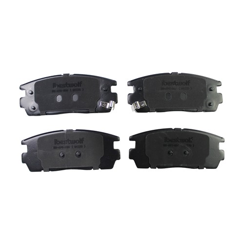 Front and Rear Brake Ceramic Pads For Chevy Equinox Pontiac Torrent Vue XL-7 - Picture 5 of 7