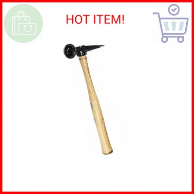 Martin 153S Cross Chisel Schr�gschlaghammer Mit Holzgriff – Flach-runde Bahn 1 9/16, Meißel 3, Gewicht 0,85 Pfund