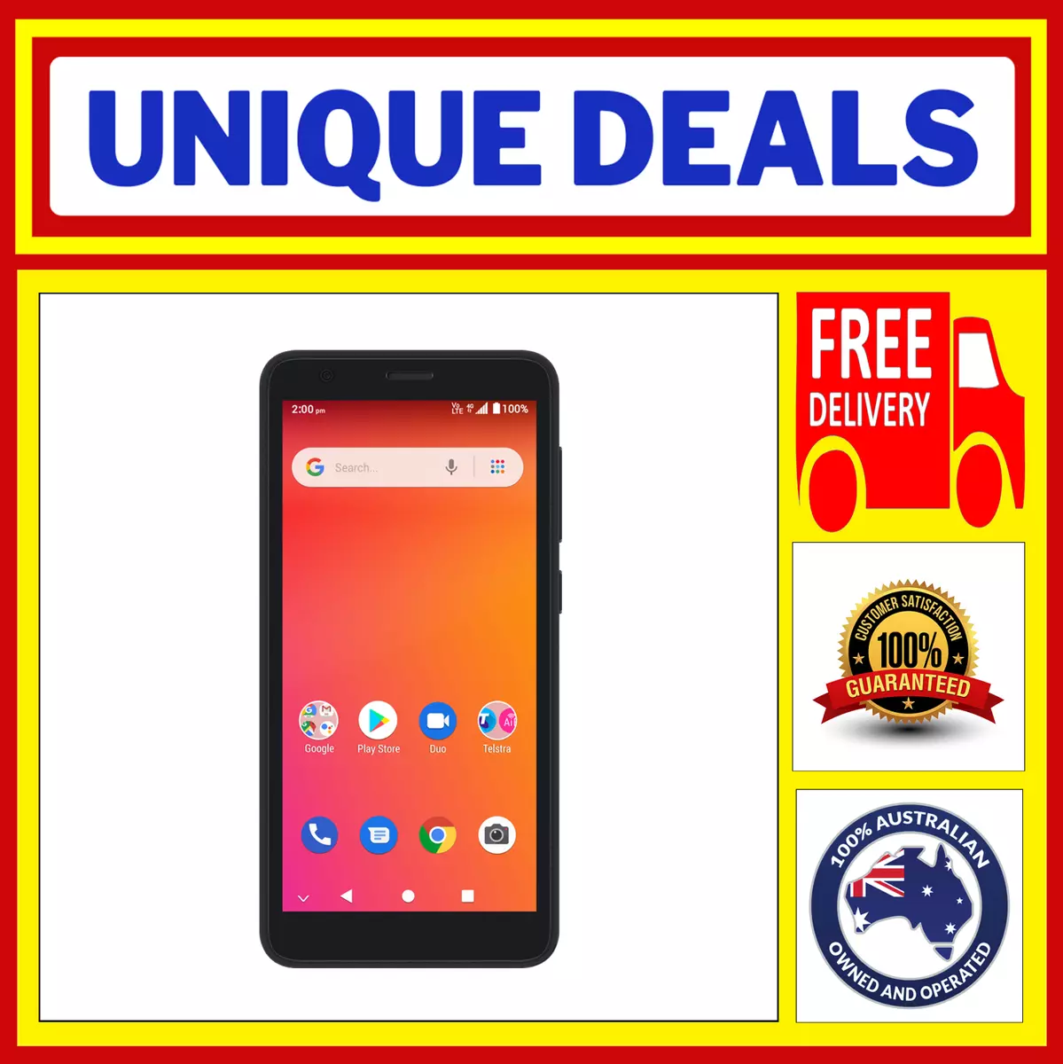 Unlocked Telstra Essential Smart 2 CHEAP 4G USE TELSTRA ALDI