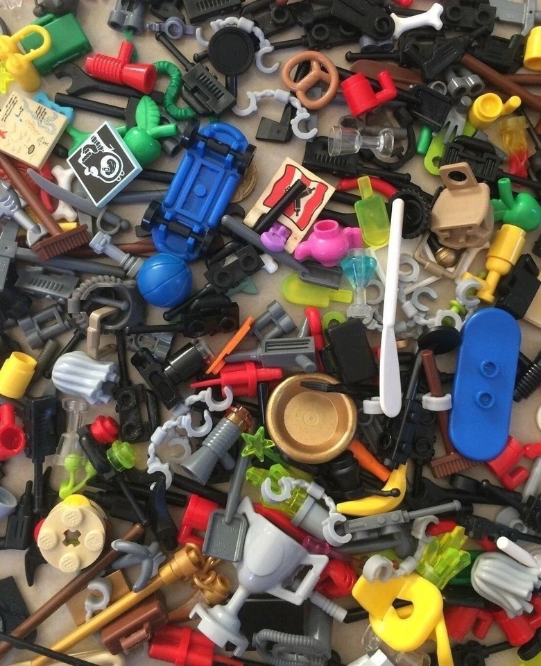 x60 QTY! LEGO MINI FIGURE ACCESSORIES PACKS - CITY! - Image 2 of 4