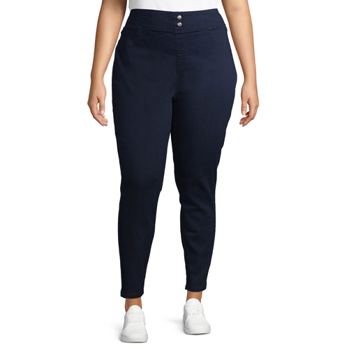Terra & Sky Women's Plus Size Tummy Control Jeggings NEW - Picture 12 of 17