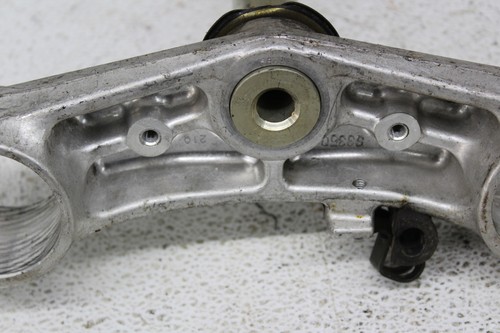 2002 SUZUKI GSXR750 FRONT UPPER LOWER FORKS CLAMP TRIPLE TREE STEM - Picture 6 of 10