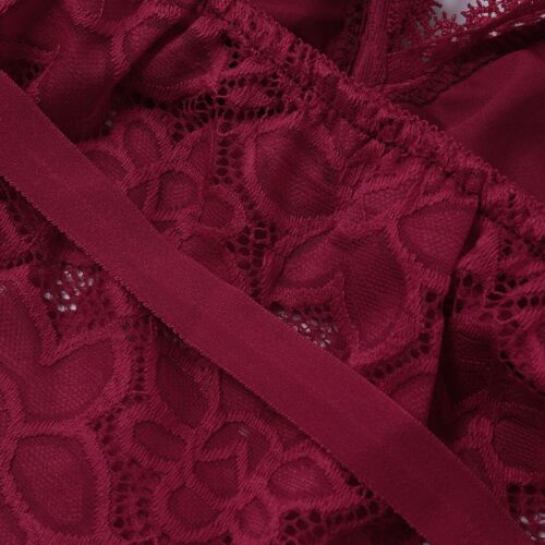 UKA Women's Sexy Lace Bustier Crop Top Ladies Bra Vest Bralet Camisole Tank Tops - Picture 12 of 30