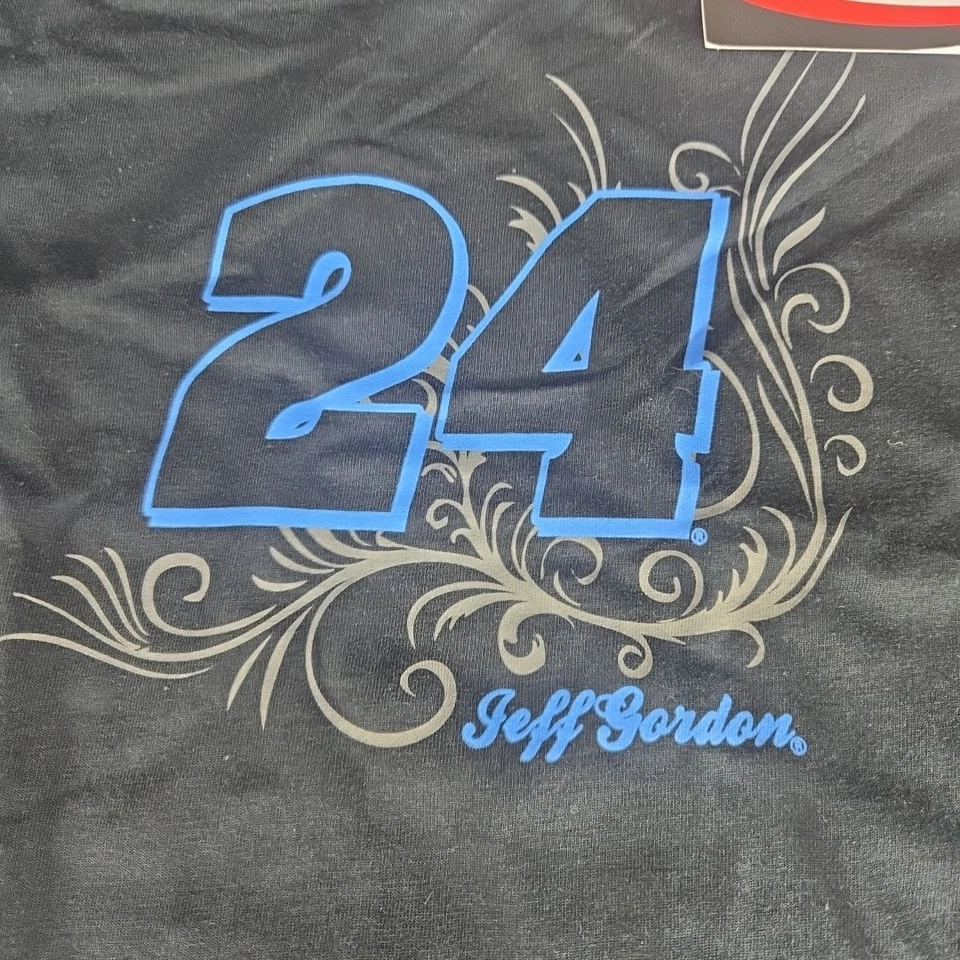 Chase Authentics 女式 Jeff Gordon 长袖保暖衬衫黑色 L 码 — 第 2/4 张图片