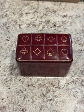 Vintage 50s Burgundy Calf Leather Double Play...