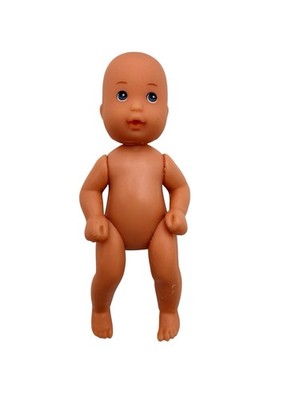 Simba Toys Bald Infant Newborn Baby Steffi Tiny Blue Eyes 3 Inch