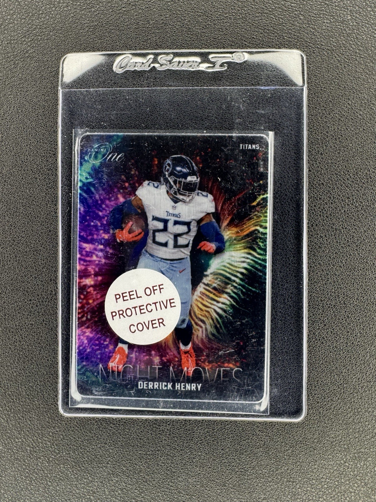 2023 Panini One Football Night Moves Derrick Henry Metallic #5 SSP