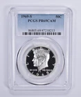 1969-S Kennedy Half Dollar PR69 CAM PCGS Blue Lbl *7263